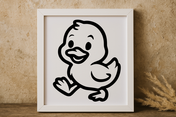 Cute Duck Clipart Image 23