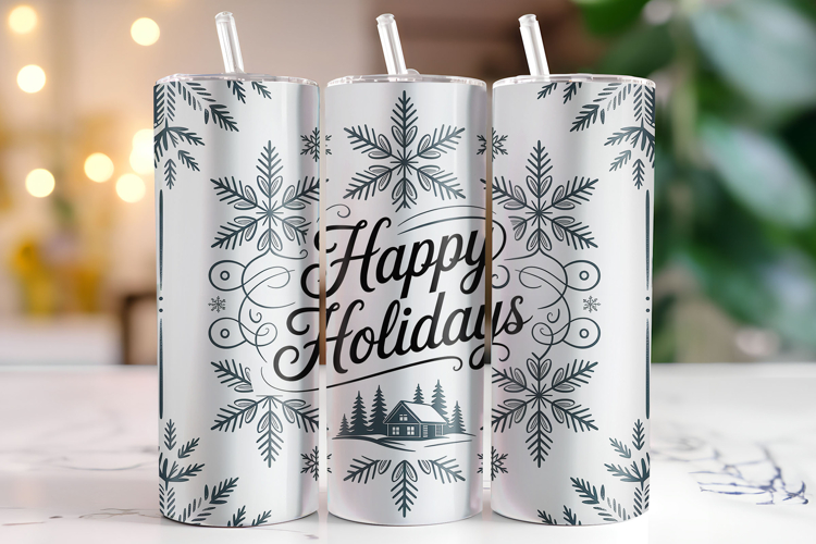 Christmas Tumbler Wrap Image 15