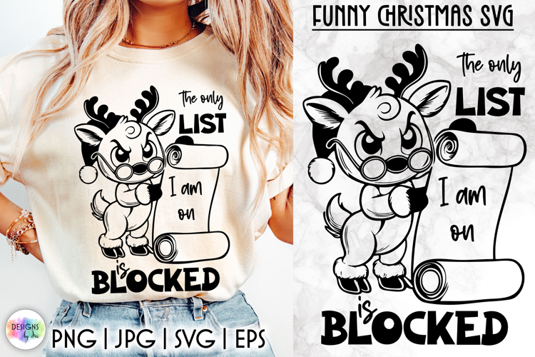 Funny Christmas SVG, Christmas Quote for Cricut & Silhouette