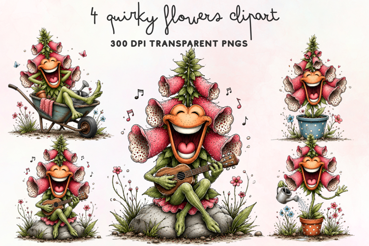 Cute Flowers Clipart Image 12