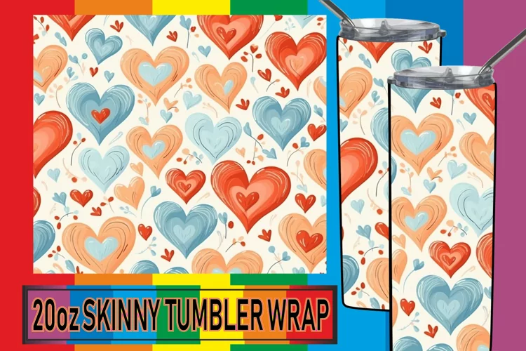 Heartfelt Elegance: Watercolor Tumbler Magic