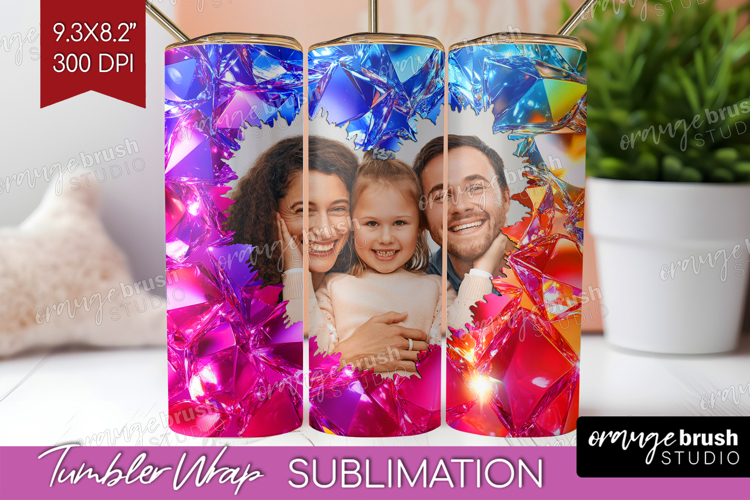 Gem Texture Photo Tumbler PNG - Gemstone Picture Tumbler