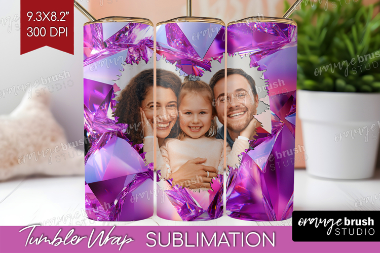Gem Texture Photo Tumbler PNG - Gemstone Picture Tumbler