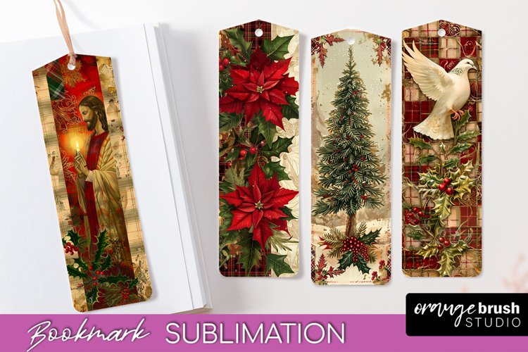 Printable Christmas Bookmark Image 3