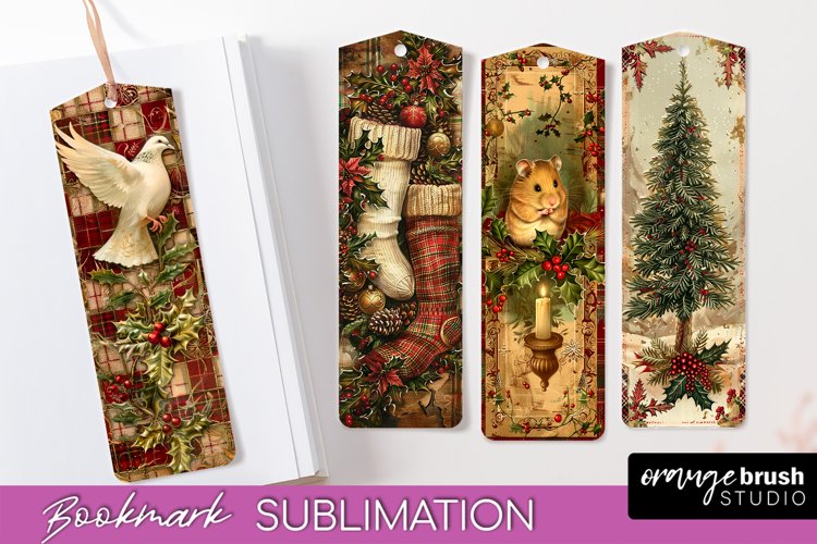 Printable Christmas Bookmark Image 24