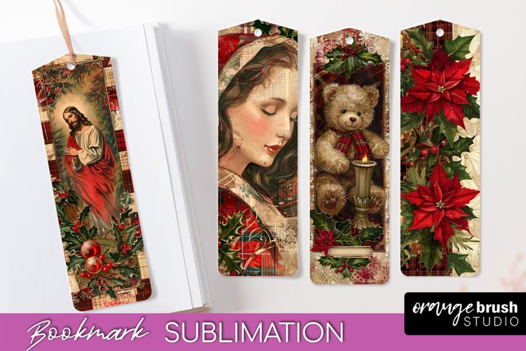 Printable Christmas Bookmark Image 20