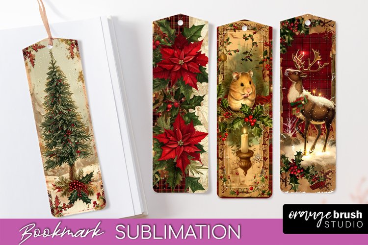 Printable Christmas Bookmark Image 18