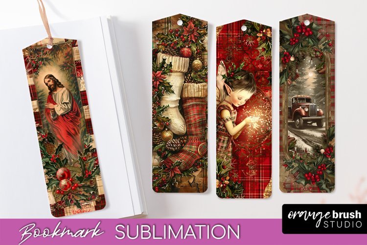 Printable Christmas Bookmark Image 16