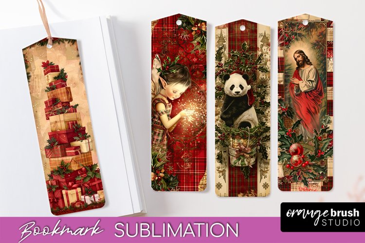 Printable Christmas Bookmark Image 14