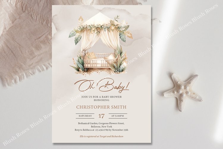 Floral Invitation Template Image 2