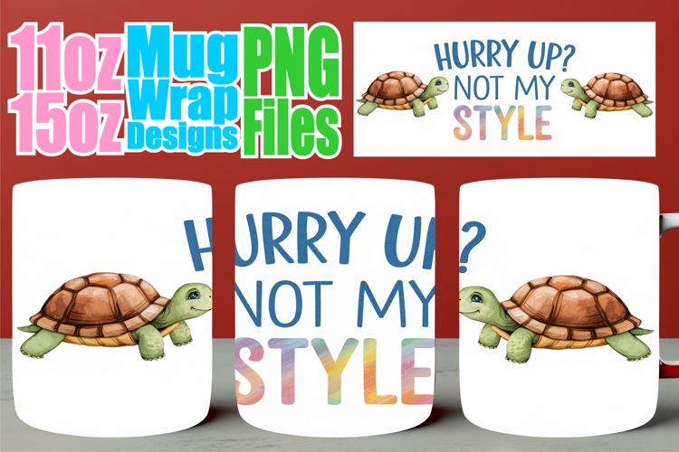 Dreamy nights sublimation mug wrap, Funny Animals