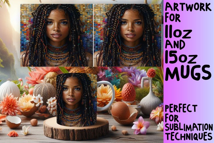 Black Girl Afro Png Image 10