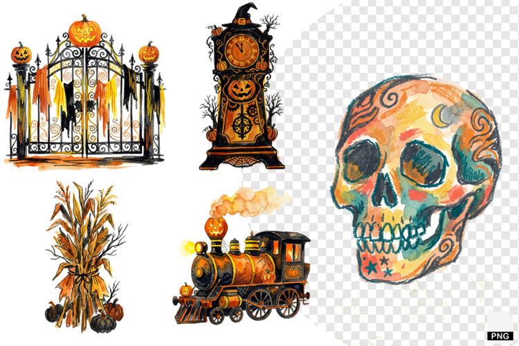 Creepy Night Clipart