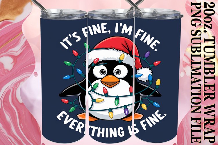 Luminous moments 20oz tumbler wrap, Xmas