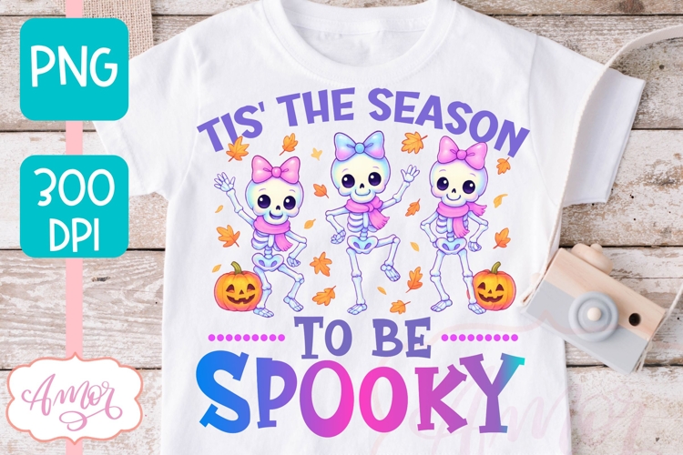 Spooky Season PNG for sublimation | Cute Halloween shirt PNG