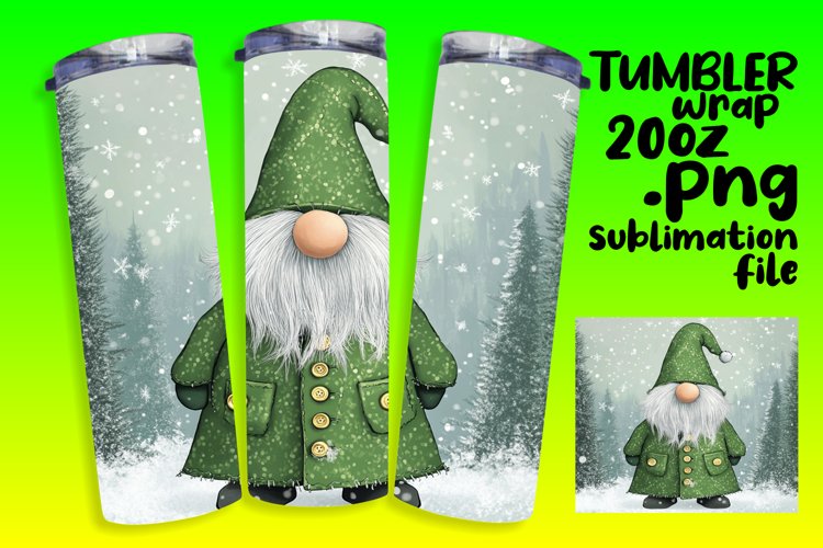 Christmas Tumbler Wrap