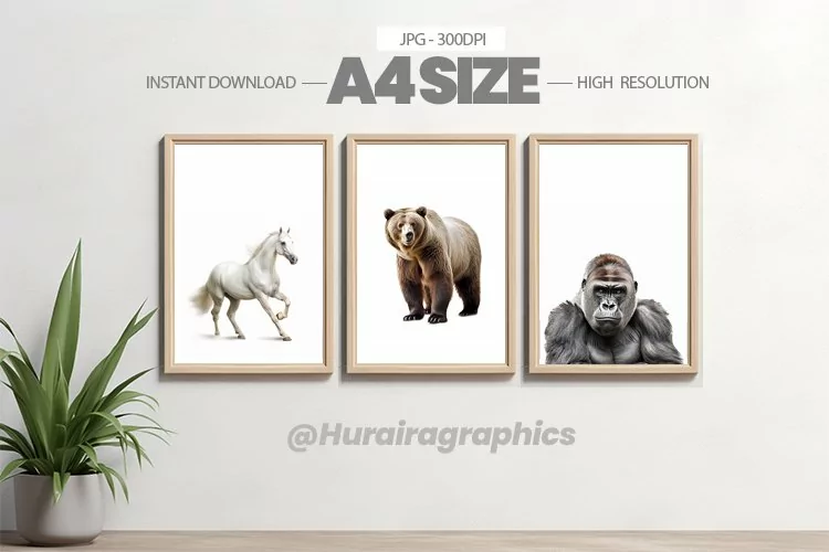 Animal Wall Art - 03 Variations