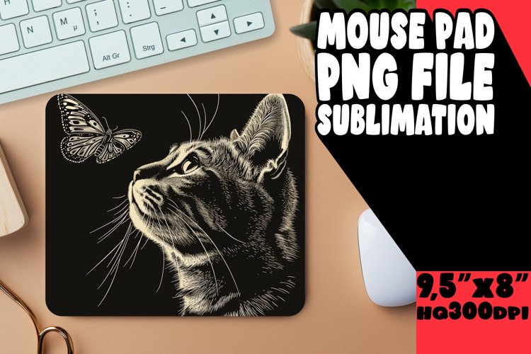 Sweet Cat Sublimation Pad example image 1