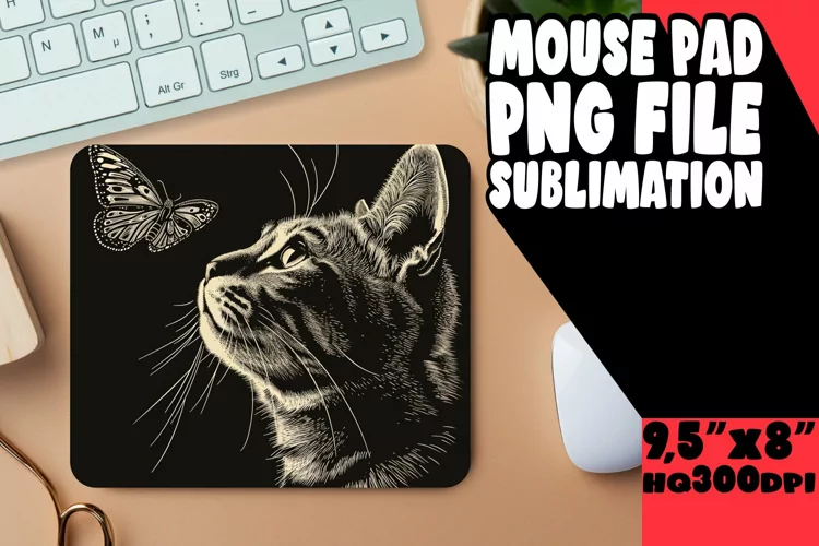 Sweet Cat Sublimation Pad