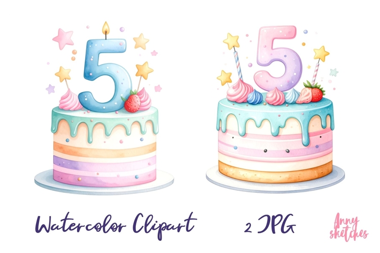 Cakes Clipart Image 12
