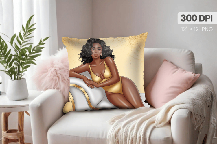 Black Girl Afro Png Image 13