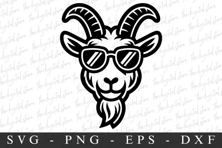 Goat Svg Image 16