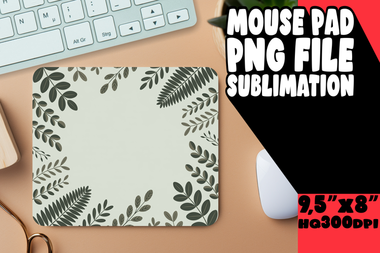 Bright MOUSE PAD Inspirational Design, Flowers