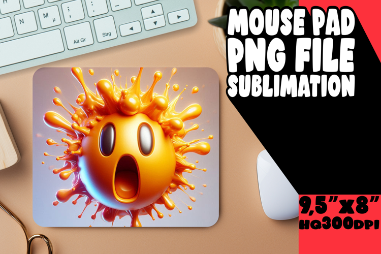 LUMINOUS MOUSE PAD GIFT IDEAS, 3D Emoji