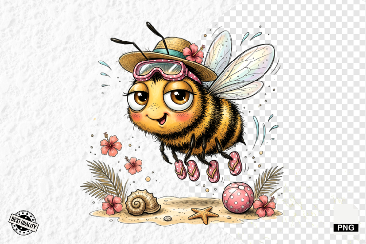 Honey Bee Clipart Image 14