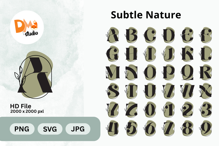 Nature Alphabet