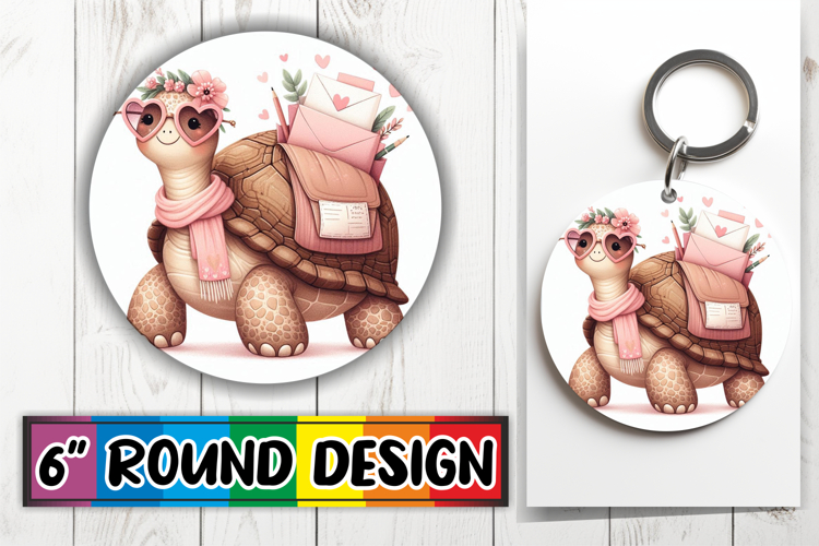 Sublimation Car Coaster Joy, Turtle