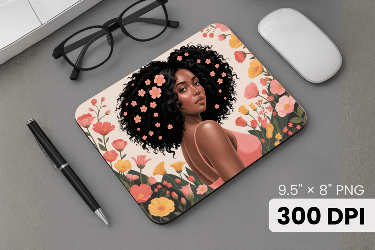 Black Girl Afro Png Image 16