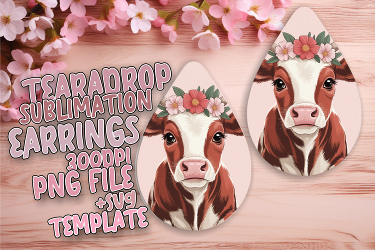 Gorgeous Teardrop Design for Sublimation , Valenines Animals