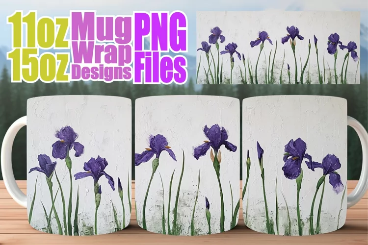 Blossom Burst Cup Wrap: Springtime Floral Elegance