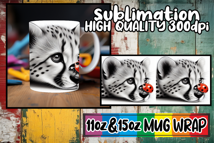 Timeless joy 11oz 15oz sublimation wrap, Cute Animals