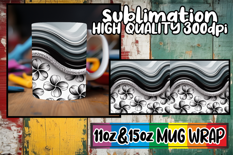 Gentle vibes sublimation print wrap, Pattern