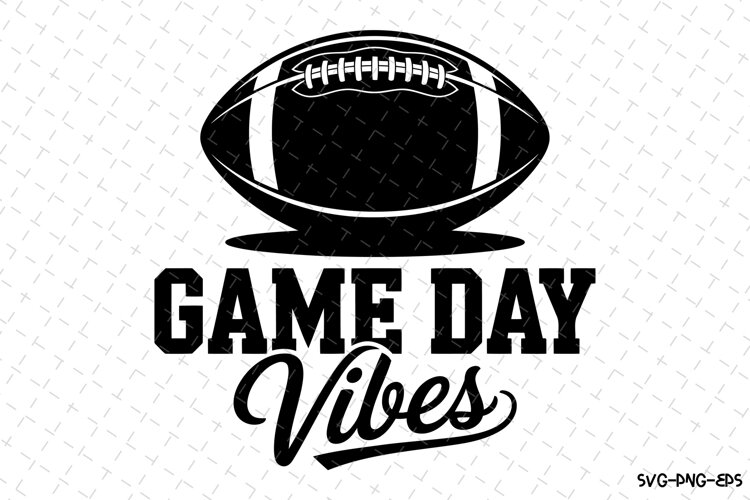 Game Day Vibes Svg | Sport Svg | Svg Cut Files example image 1