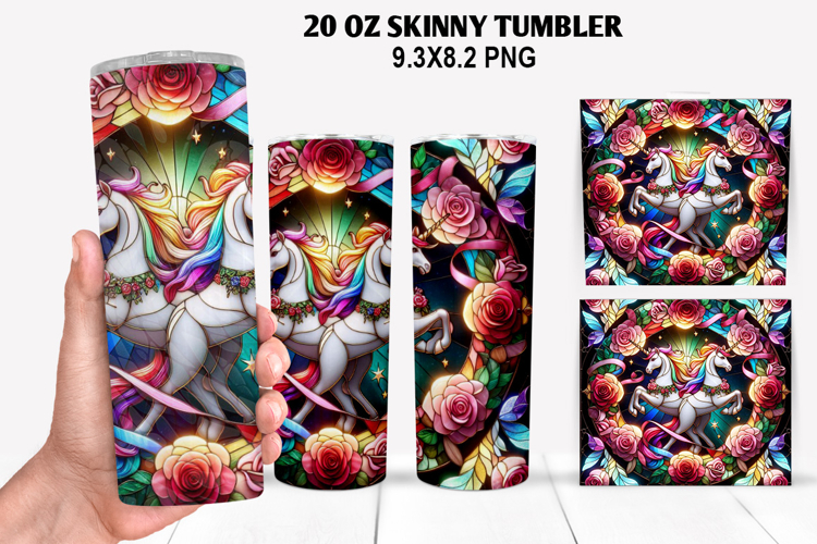 Skinny Tumbler 20oz Wrap Design, Valentine Tumbler PNG