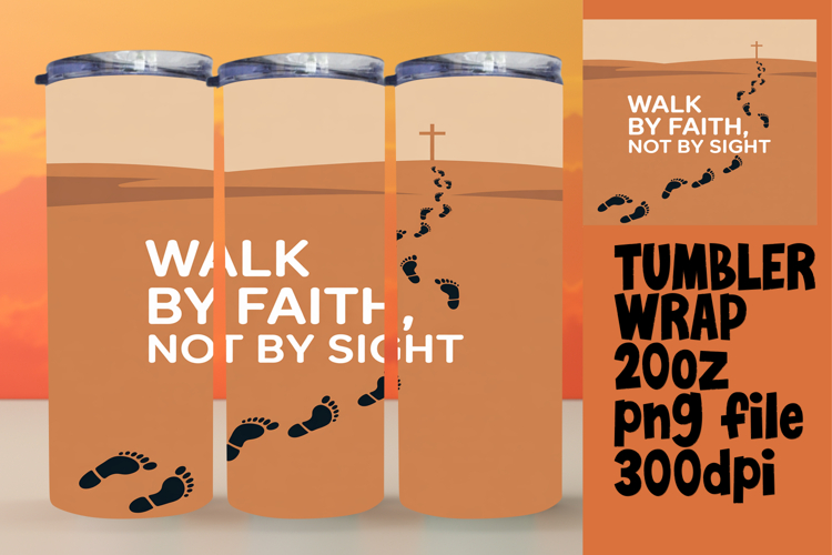 Unique 20oz Sublimation Design , Religious