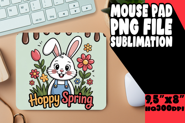 LUMINOUS DESK PAD INNOVATIVE ART, Easter Bunny