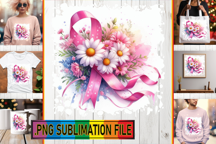 Unique TOTE BAG Art PNG, Flowers