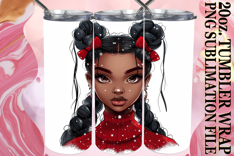 Christmas Tumbler Wrap Image 3