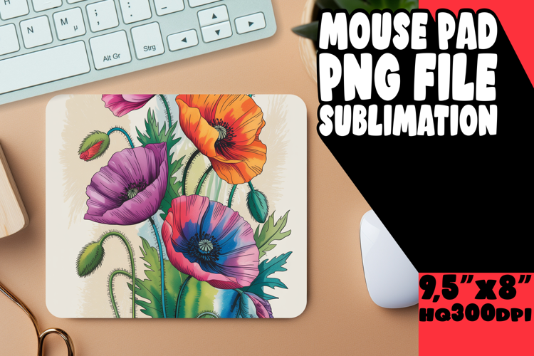 RADIANT desk pad Fun Design, Flowers
