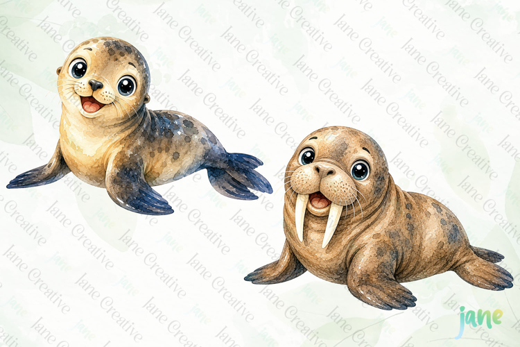 Cute Ocean Animal PNG