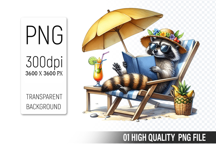 Raccoon Illustration Image 14