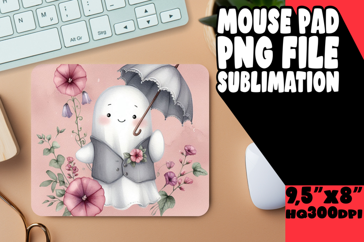WHIMSICAL MOUSE MAT FUN IDEAS, Cute Ghost