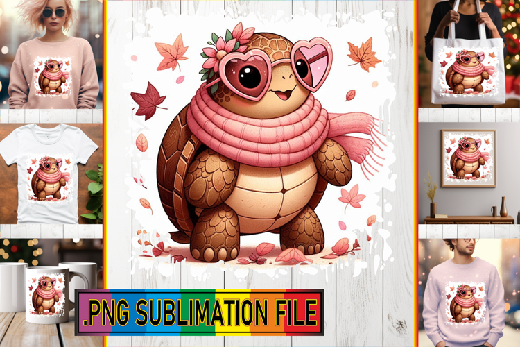 Stylish PNG TSHIRT Designs, Turtle