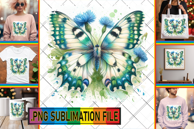 Cozy TSHIRT Gift Ideas PNG, Butterfly