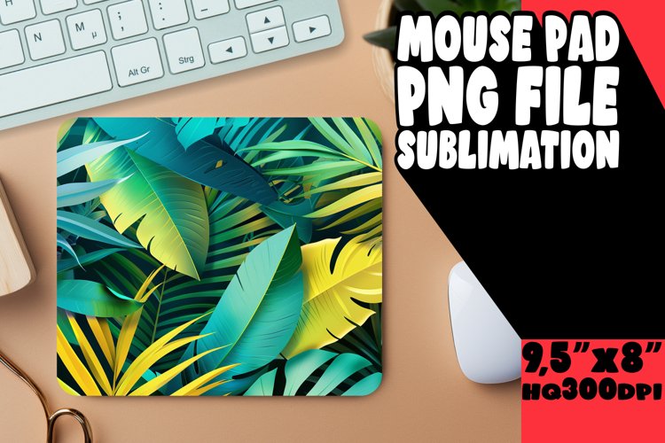 Bright Gradient Mouse Pad for Sublimation Projects