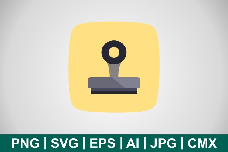 Vector Stamp Icon